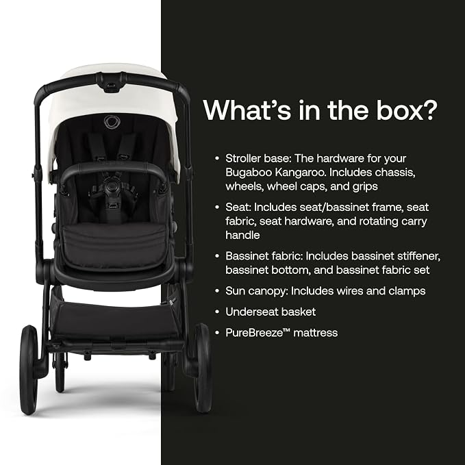 Bugaboo Kangaroo All-Terrain Single-to-Double Tandem Stroller - Image 6