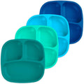 Re-Play Toddler Plates with Dividers by Re-Play