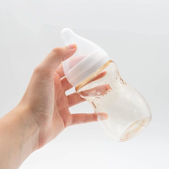 Minbie 3 Month+ Breastfeeding Baby Bottle, BPA-Free Kit - Image 6