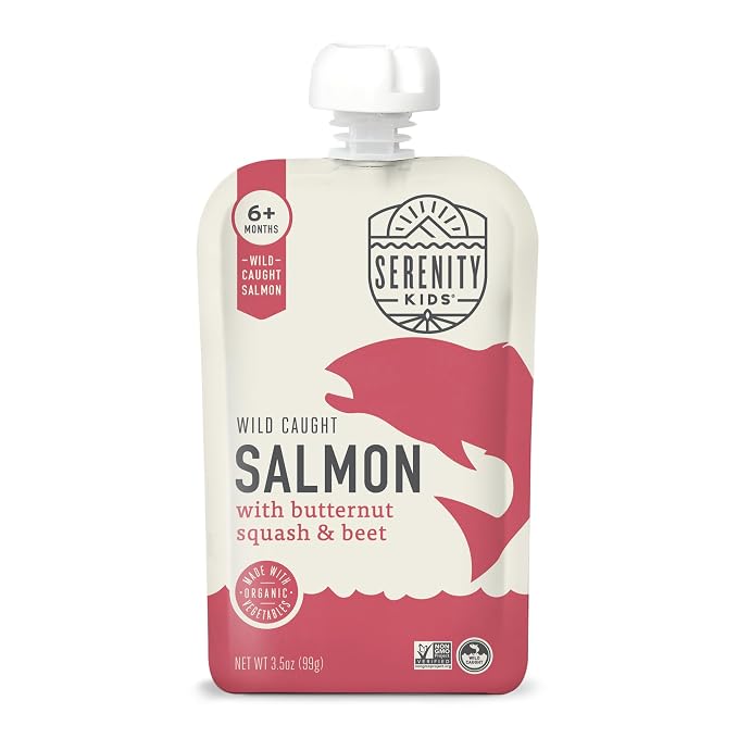 Serenity Kids 6+ Months Baby Food Pouches Puree Made by SerenityKids