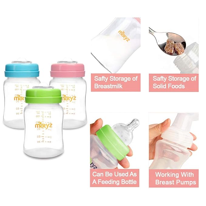 Matyz 4-PACK Breastmilk Storage Bottles - Image 4