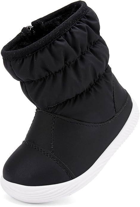 BMCiTYBM Baby Boy Girl Snow Boots Waterproof Winter Warm Booties Nonslip - Image 3