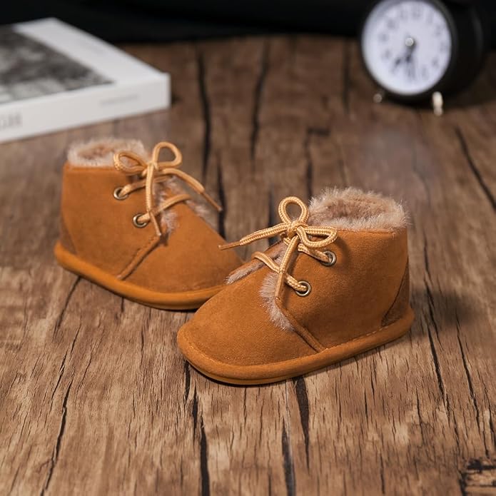 Clowora Baby Boys Girls Shoes Non-Slip Rubber Sole Sneakers Infant First - Image 2