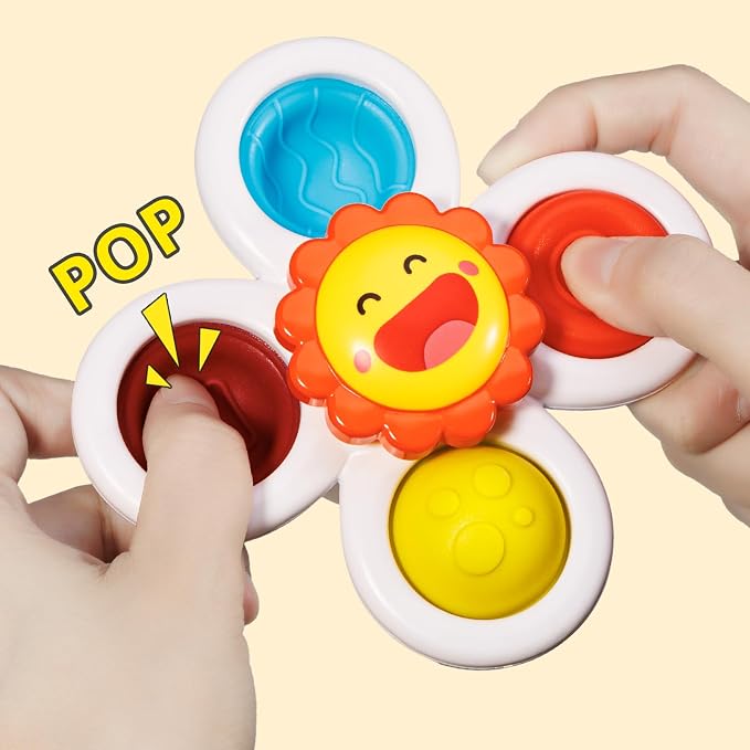 ALASOU 3PCS Pop Suction Cup Spinner Toys - Image 6