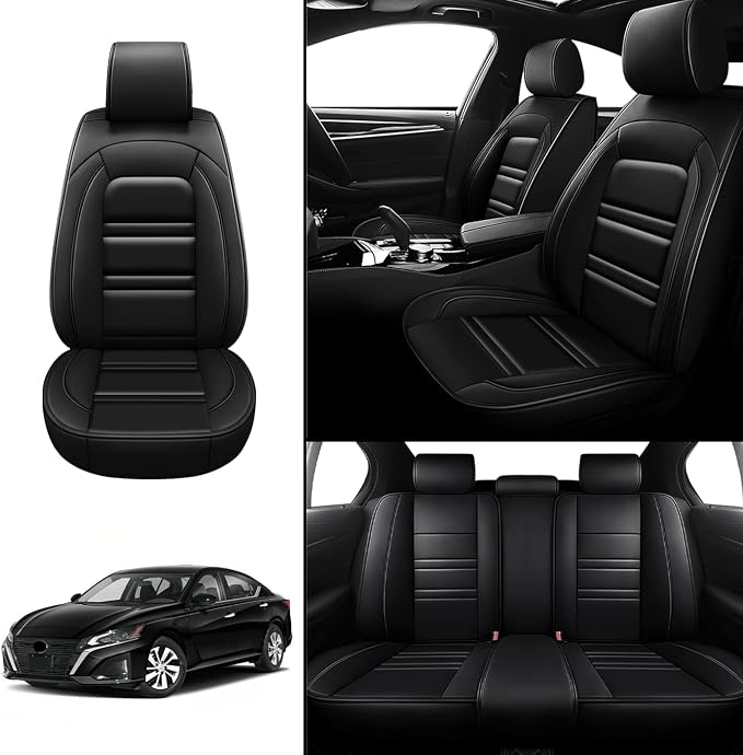 Seat Covers for Nissan Car Altima 1998-2025 | 5-Seats Leather Seat Covers - Image 2