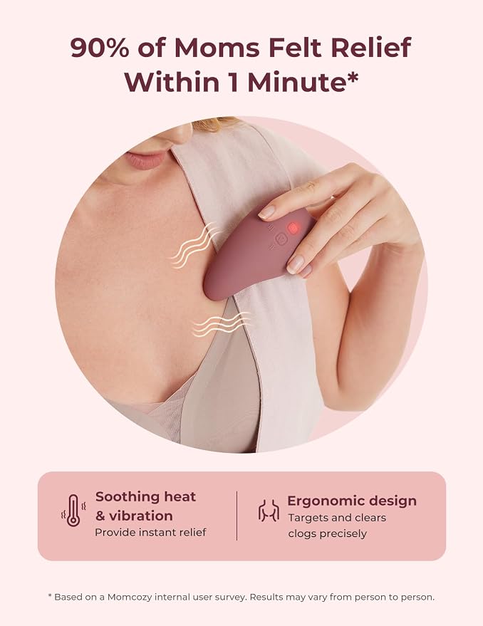 Momcozy M5 Breast Pump & A1 Lactation Massager Combo -Wearable Breast Pump - Image 5