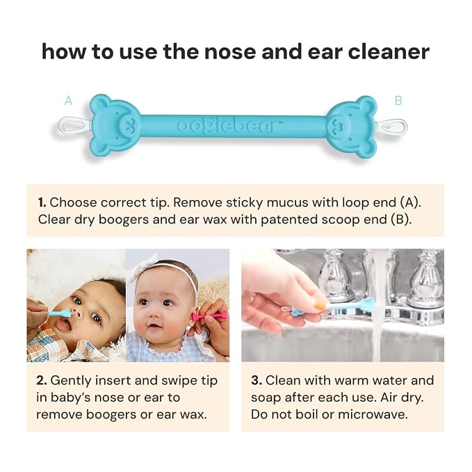 oogiebear Baby Nose Cleaner & Ear Wax Removal Tool - Image 3