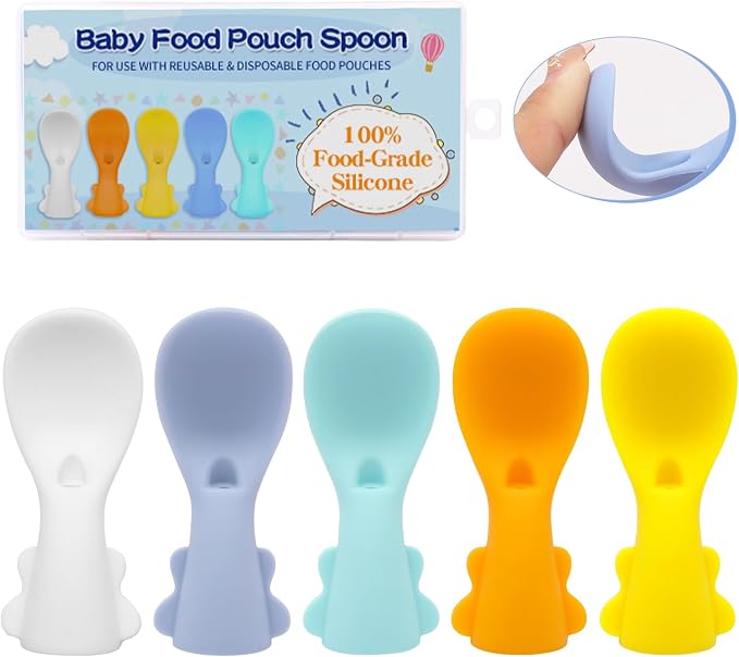 Infant Feeding Essentials & Baby Food Pouches Attachable Toppers: Seamless - Image 8