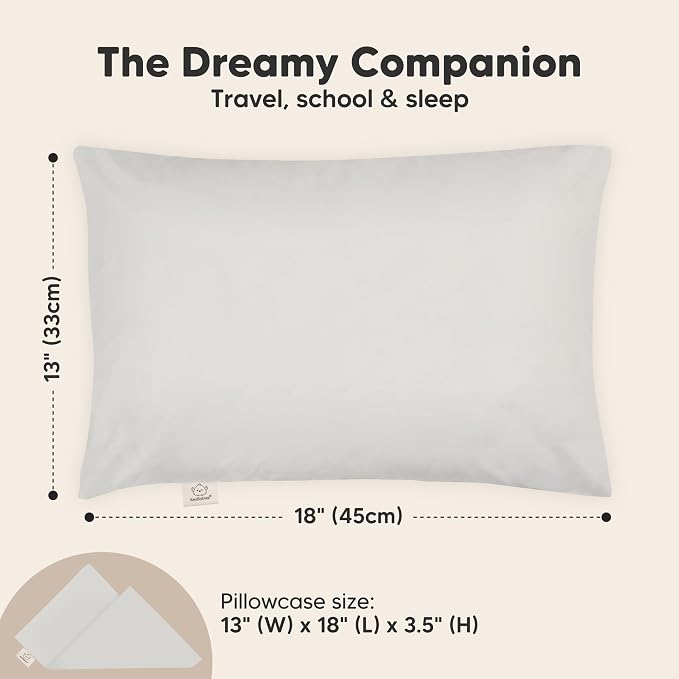 Toddler Pillow with Pillowcase - Image 3