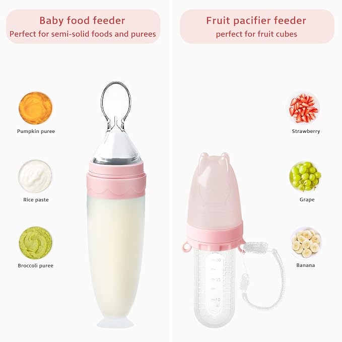 Termichy Baby Food Dispensing Spoon: Squeeze Feeder Dispenser - Image 5