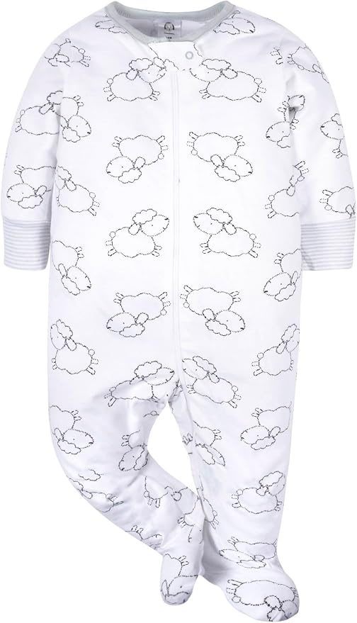 Gerber Baby Boys 4 Pack Sleep 'N Play Footie - Image 3