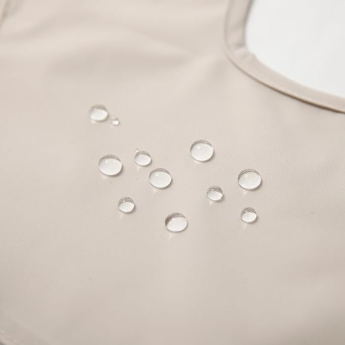 Ali+Oli Smock Bibs for Babies, BPA-Free Oeko-Tex Certified, Waterproof Baby - Image 3