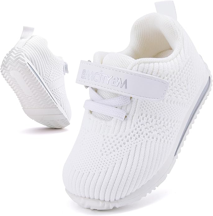 BMCiTYBM Baby Boy Girl Shoes Breathable Mesh Walking Shoes Lightweight Non-Slip - Image 3