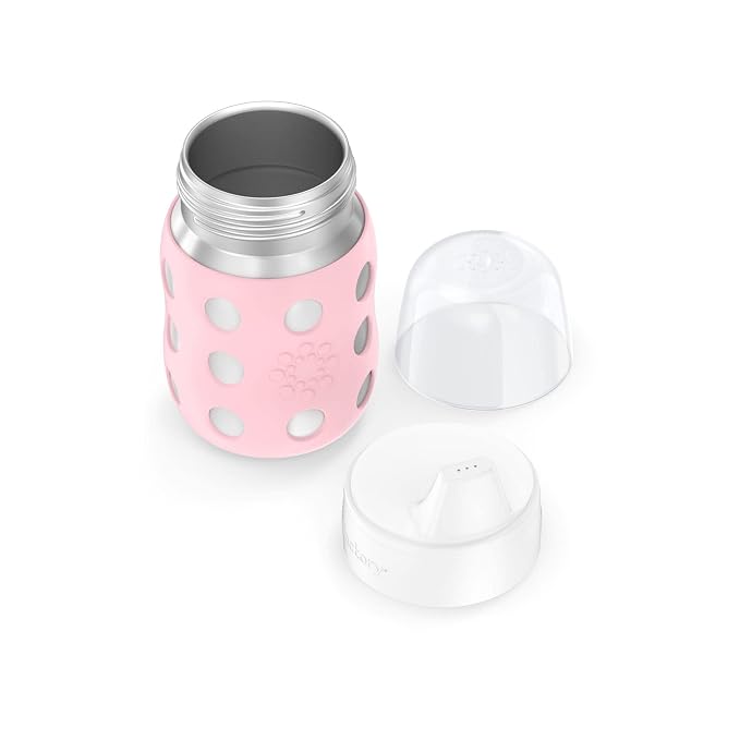Lifefactory 8-Ounce Stainless-Steel Vacuum-Insulated Wide-Neck Baby Bottle - Image 4