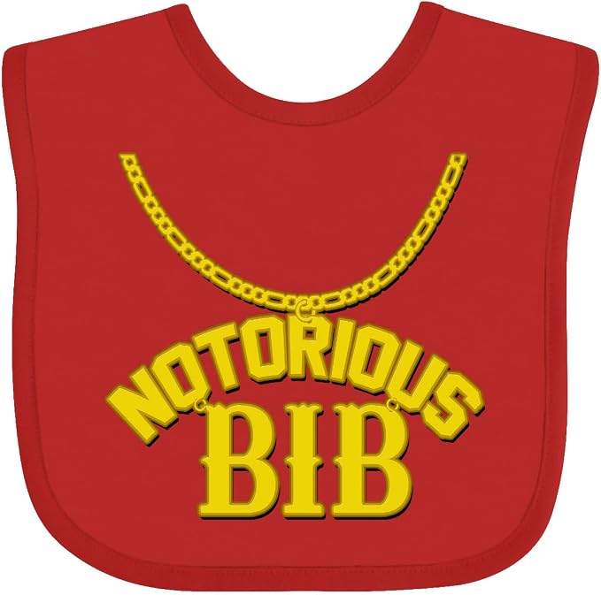 inktastic Notorious Bib Baby Bib by Inktastic