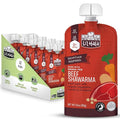 Li’l Hala Baby Food Pouches – Grass-Fed Beef Shawarma & Organic Veggies – by LilHalaFoods