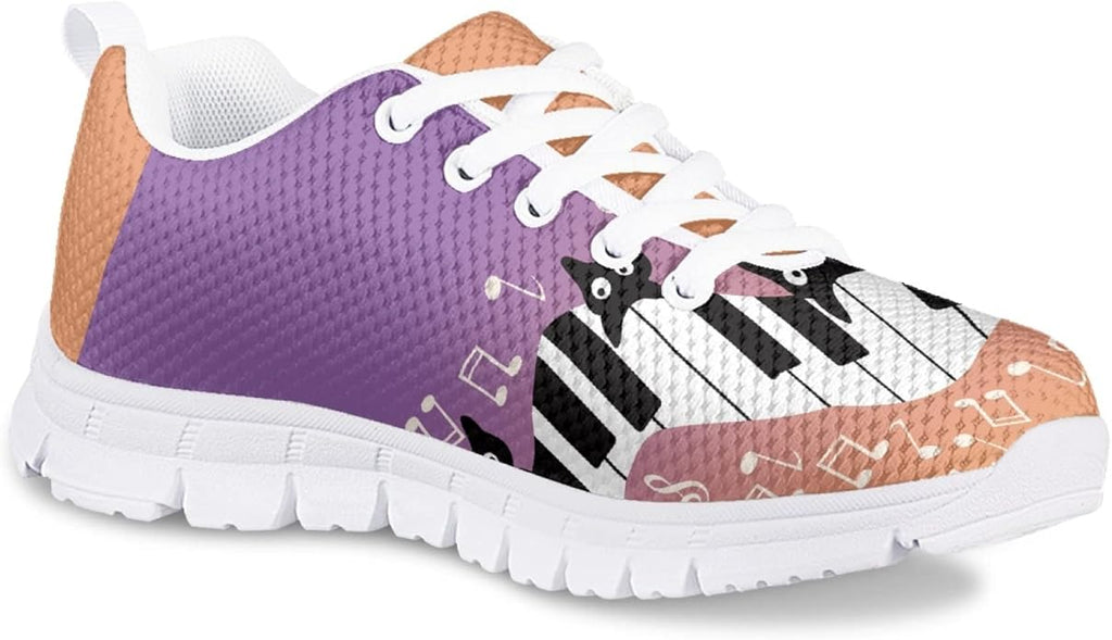 MARSVOVO First Shoes for Walking Boy Girl Athletic Lightweight Flexible Lace-up - Image 4