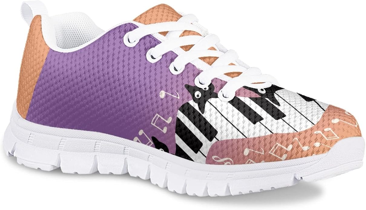 MARSVOVO First Shoes for Walking Boy Girl Athletic Lightweight Flexible Lace-up - Image 4