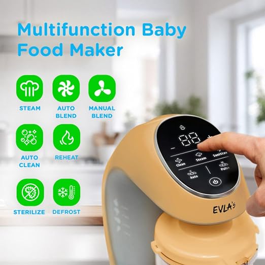 EVLA'S Baby Food Maker, Baby Food Processor - Image 4