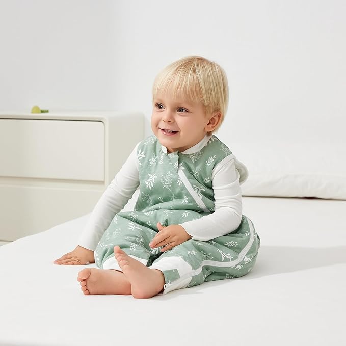 Duomiaomiao 2.5 TOG Toddler Sleep Sack 36-48 Months 100% Cotton Winter Side - Image 4