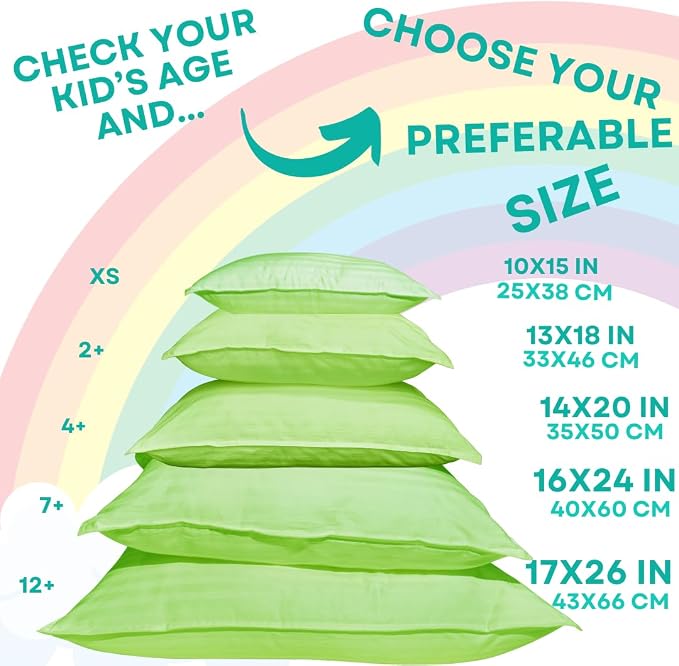 kinder Fluff Toddler Pillow 10x15in - Image 4