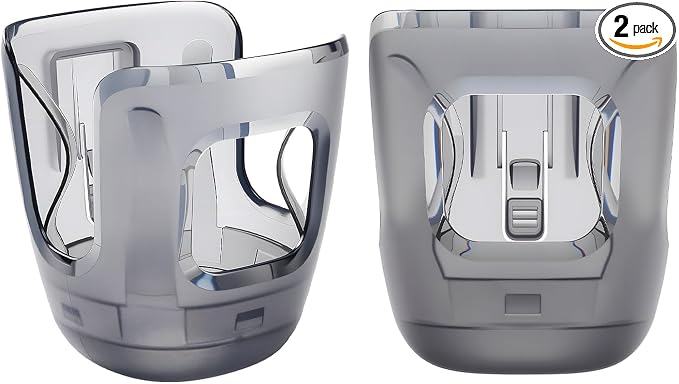 2 PCS Stroller Cup Holder Fits for UPPAbaby Vista/Vista V2/Vista V3/Cruz/Cruz by HOULIY
