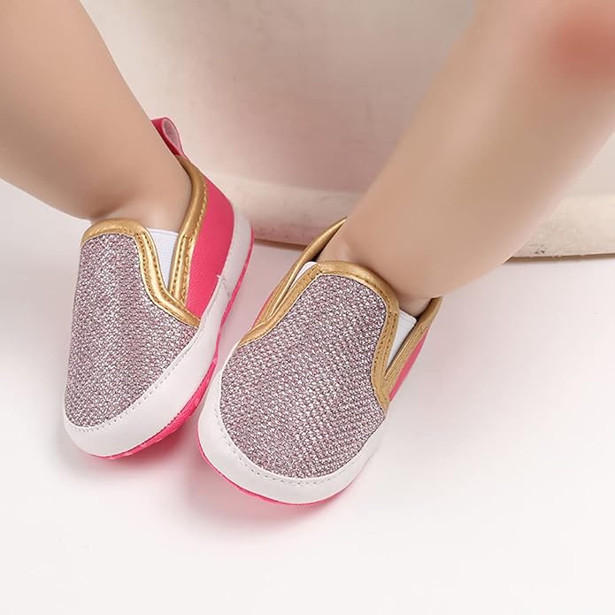 LONSOEN Baby Girls Boys Loafers Prewalker Dress Crib Shoes - Image 2
