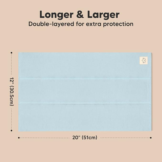 Organic Burp Cloths Baby Boy, Girl - Image 3