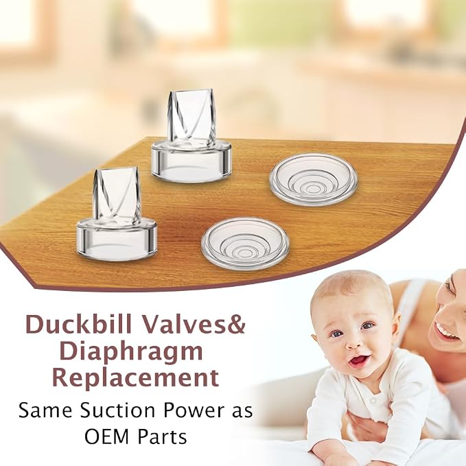 8pcs Duckbill Valves and 4pcs Silicone Diaphragm Compatible - Image 7
