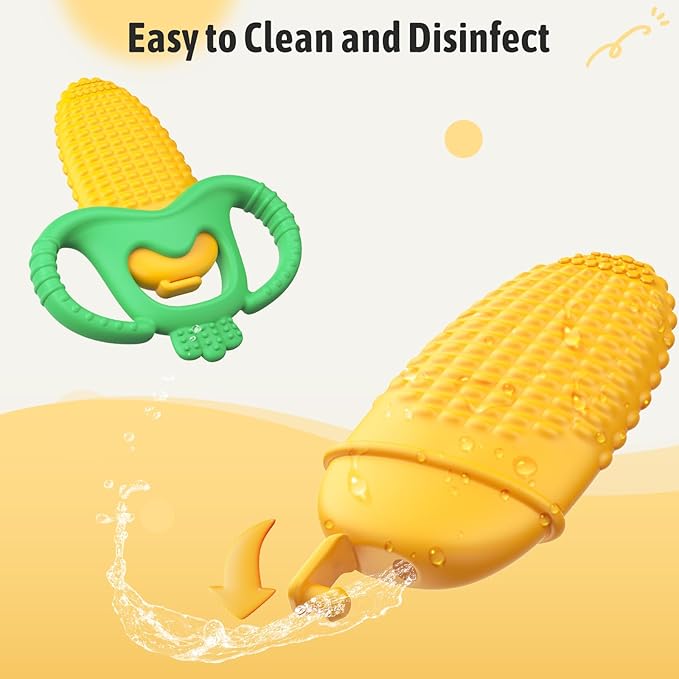 akolik Baby Teething Toys, Baby Frozen Teething Relief, BPA Free Infant Chew - Image 5