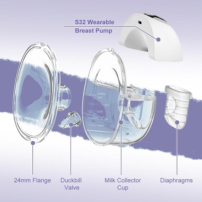 One Full Set S32 Breast Pump Parts - Image 3