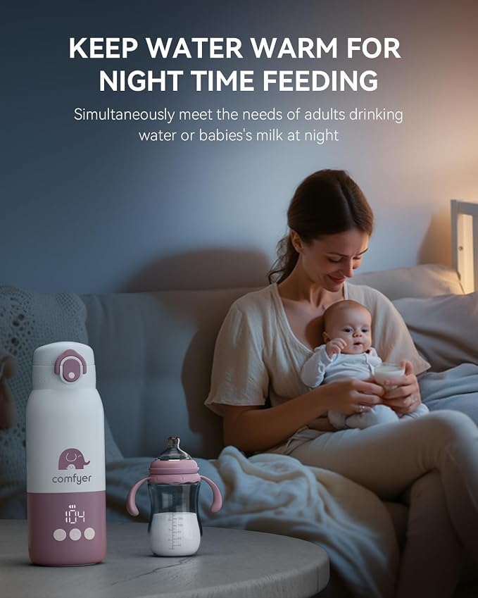 Portable Baby Bottle Warmer for Travel, Portable Milk Warmer - Image 4