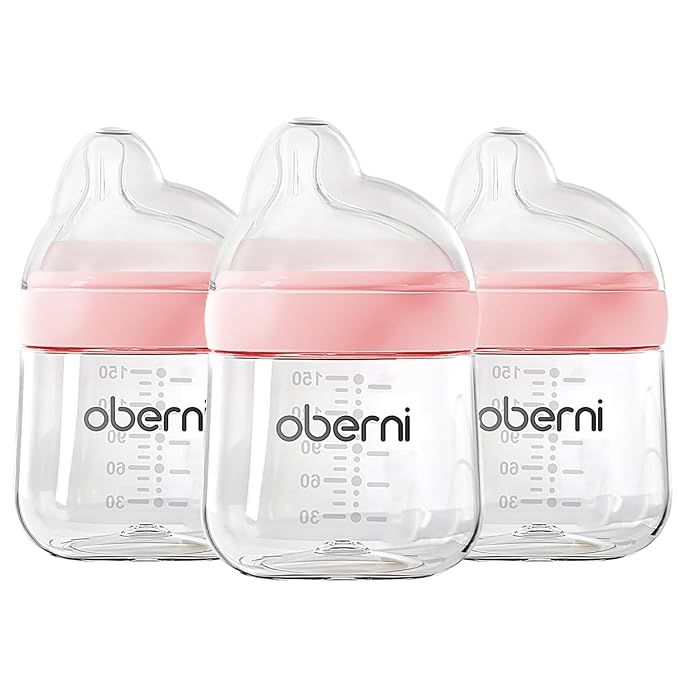 Baby Bottles with Slow Off-Centered Nipple by oberni