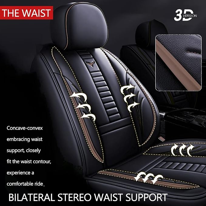 Auto Front Seat Covers fir for Suzuki 1999-2025 95% Models, 3D Front Split - Image 3