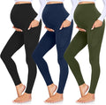 GROTEEN 3 Pack Women's Maternity Leggings by GROTEEN