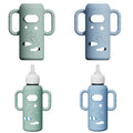 2 Pack Silicone Sleeves for Dr Brown's Glass Bottles, Drop Protection Bottle by AYHIT