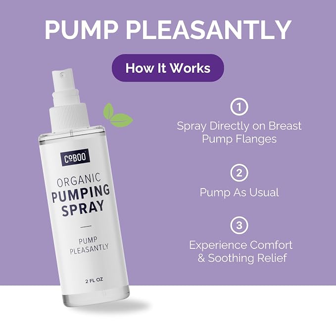 Pumping Spray 2 Fl Oz | Organic Skin Lubricant - Image 3