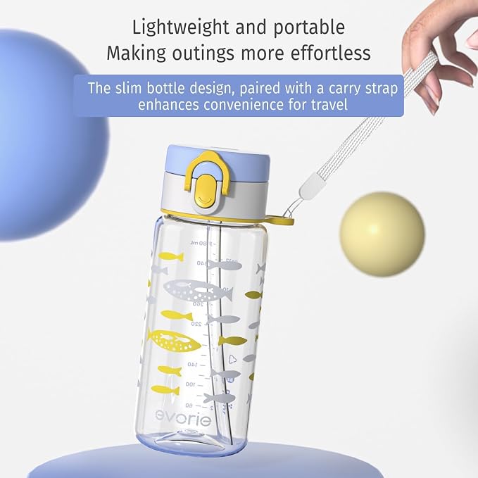 Evorie Tritan Kids Water Bottle - Image 7