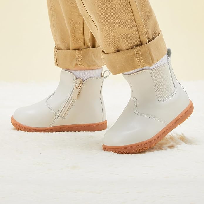 BMCiTYBM Baby Boys Girls Boots Infant Shoes First Walking Booties - Image 2