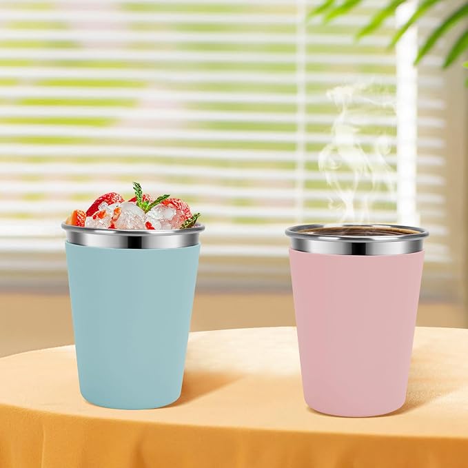 Kids Cups with Straws and Lids, 5 Pack 12oz Spill Proof Toddlers Straw Cup with - Image 5