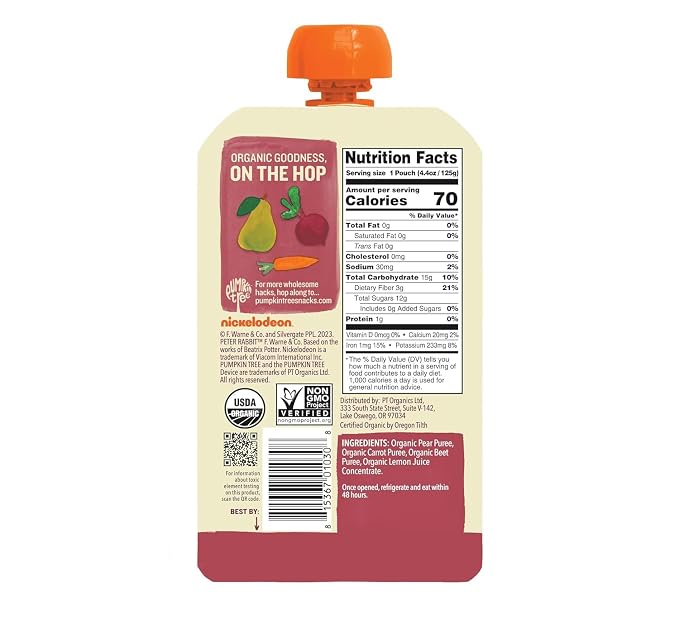 Peter Rabbit Organics Fruit & Vegetable Variety Pack - Image 6