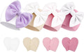 BQUBO Newborn Baby Hats Mittens Set Hospital Hat Beanie Infant Bow Hats Baby by DRESHOW