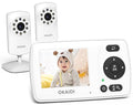 OKAIDI Video Baby Monitor with 2 Cameras, 2.4'' Portable Travel Screen by OKAIDIVideoBabyMonitor