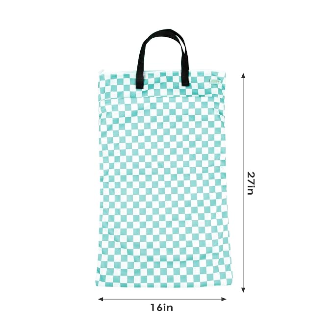 wegreeco Reusable Hanging Wet Dry Cloth Diaper Bag - Image 2