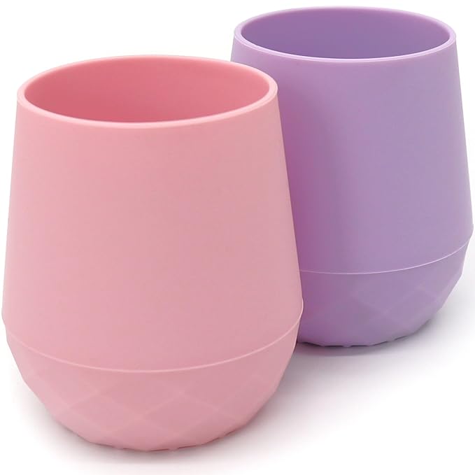 2 Pack Tiny Cup for 4+ Months | Silicone Baby Cups 6-12 Months, Infant Training - Image 8