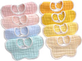 Baby Bibs Muslin Drool Teething Drooling Bibs by Mccotwe