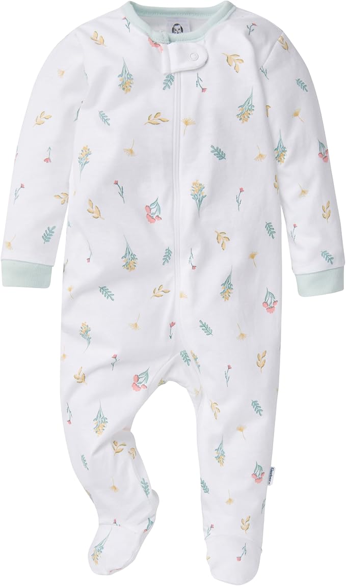 Gerber Baby Girls 4 Pack Sleep 'N Play Footie - Image 4