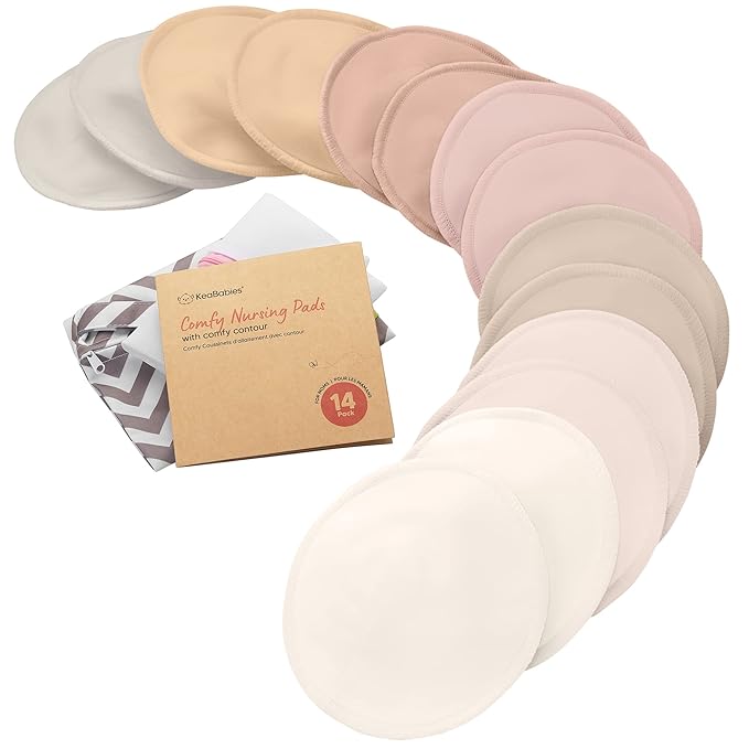 Organic Nursing Pads by KeaBabies
