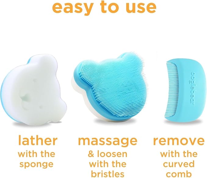 oogiebear Cradle Cap Sponge Replacement Set - Image 5
