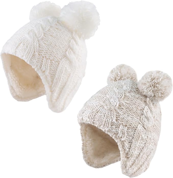 Zsedrut Winter Baby Boy Hats Pompom Baby Beanie by Zsedrut
